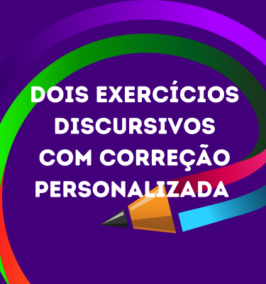  Exerccios Discursivos com correo personalizada